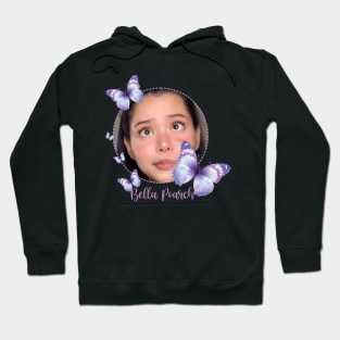 BELLA POARCH with purple butterflies Hoodie